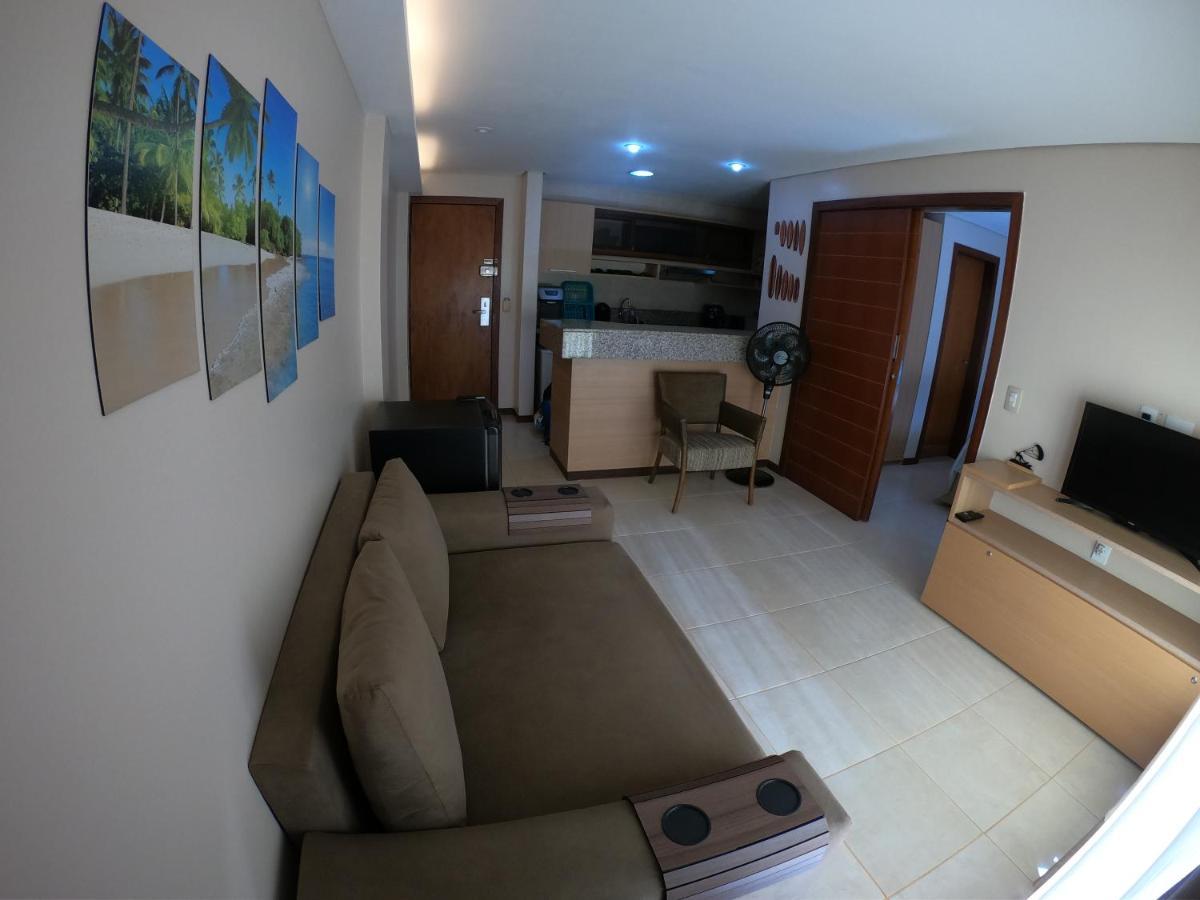Kariri 215 46M², Pe Na Areia, Varanda Vista Mar! Кумбуко Экстерьер фото