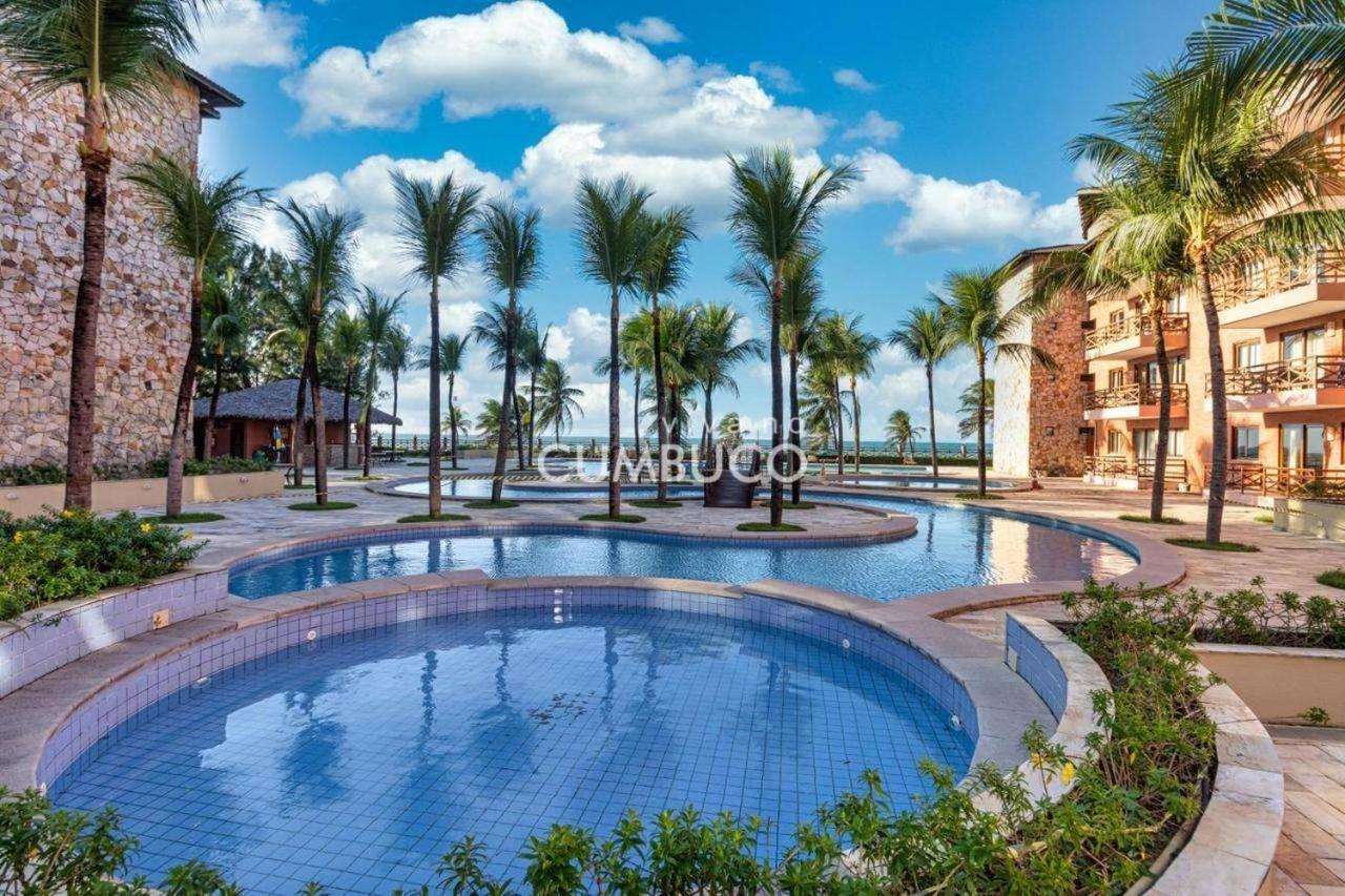 Kariri 215 46M², Pe Na Areia, Varanda Vista Mar! Кумбуко Экстерьер фото